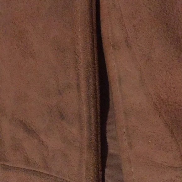 Vintage leather and fur coat - Picture 5 of 8